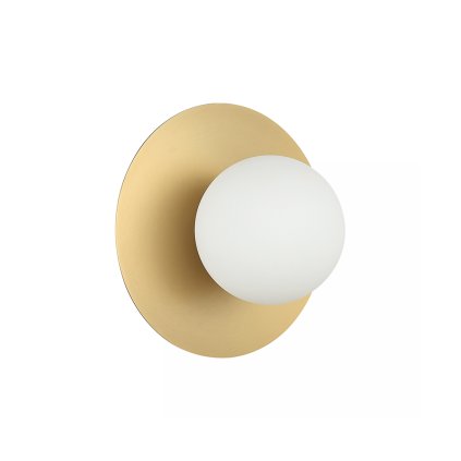 zambelis lights indoor wall scone decorative light luminary led g9 gold mat metal opal glass 7w 23137 1800x2200w