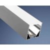 Hliníkový přisazený (závěsný) profil CATANIA 2 m 40x40 mm