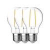 Set 3ks LED žárovek NORDLUX Filament E27, 4 W až 7,8 W, 4000 K