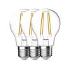Set 3ks LED žárovek NORDLUX Filament E27, 4 W až 7,8 W, 4000 K