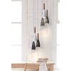 NORDLUX Pure Nordic závěsné světlo se dřevem