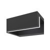 zambelis lights outdoor exterior garden scone wall mounted facade porch led spot aluminium distributor graphite E207 1200x1600h