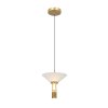 zambelis light indoor single pendant decorative distributor led=aluminium gold glass triac dimmable up down lumin 23199 1200x1600h