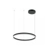 zambelis lights indoor interior pendant decorative luminary 3000k 43W led aluminium sandy black mat dimmable triac 20260 1800x2200w