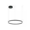zambelis lights indoor interior pendant decorative luminary 3000k 57W led aluminium acrylic black mat dimmable triac 20262 1800x2200w