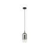 zambelis light indoor single pendant decorative lamp distributor led black mat metal smoked glass non dimmable lumin 23217 1800x2200w