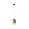 zambelis lights indoor single pendant decorative lamp distributor led black mat metal gold glass non dimmable 23218 1800x2200w