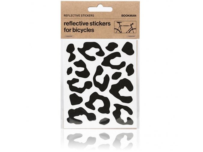 ReflectiveStickersLeopard Black
