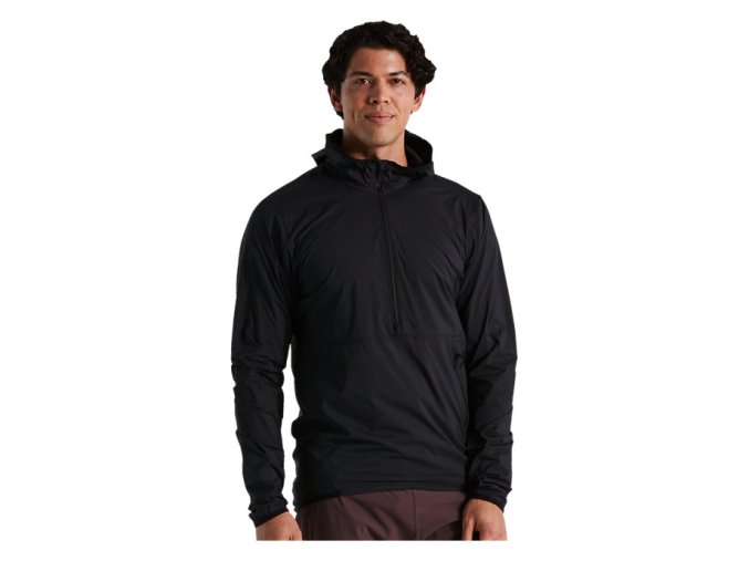 64421 852 APP TRAIL WIND JACKET MEN BLK M PLP HERO