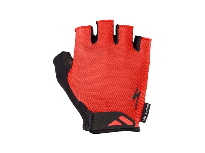 Cyklistické rukavice Specialized Bg Sport Gel  Red
