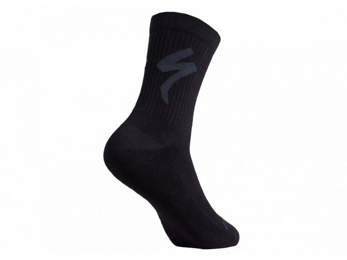 Letní cyklistické ponožky Specialized Cotton Tall Logo