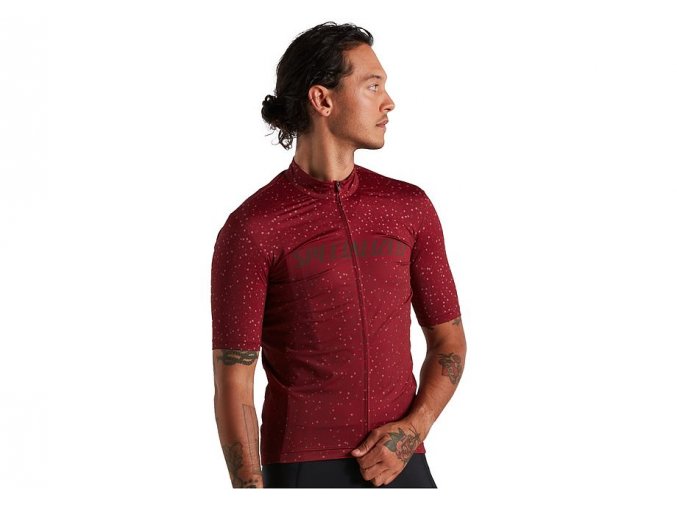 Specialized RBX Logo Jersey SS Men  Maroon