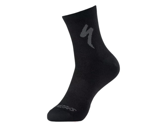 Cyklistické ponožky Specialized Soft Air Mid černé