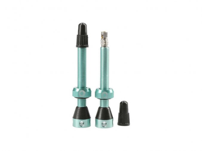 Bezdušové ventilky Tubolight Valves pair  Turquoise