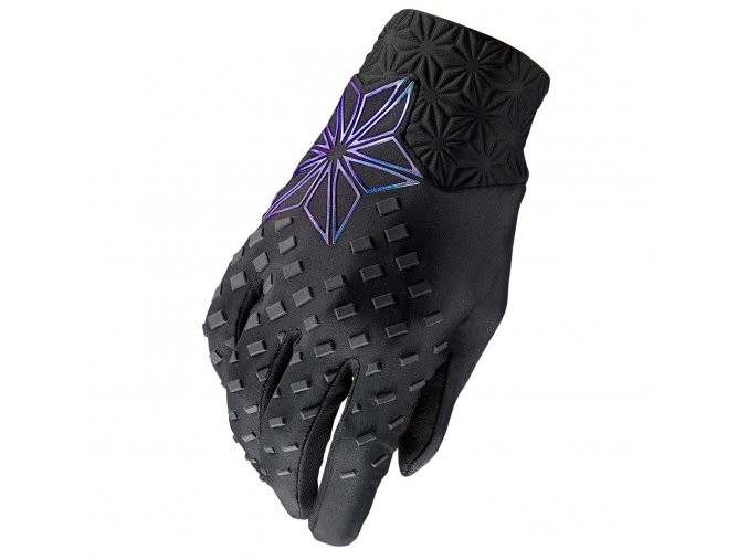 Cyklistické rukavice Supacaz Galactic  Černá / duhová