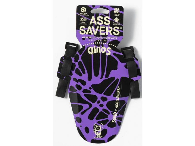 Cyklistický přední blatník Ass Savers Gravel/Cx Fork squid