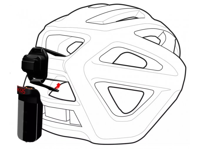 Držák světla na helmu Specialized Stix Strap Mount