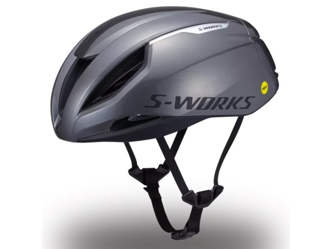 Cyklistická helma Specialized S-Works Evade III smoke  Hyper dove grey