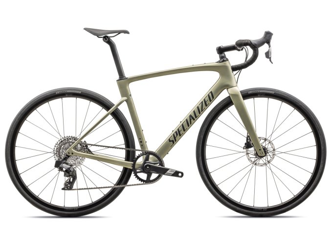 Silniční kolo Specialized Roubaix SL8 Sport 2024 SATIN METALLIC SPRUCE/FOREST GREEN 94424 64 ROUBAIX SPORT APEX METS