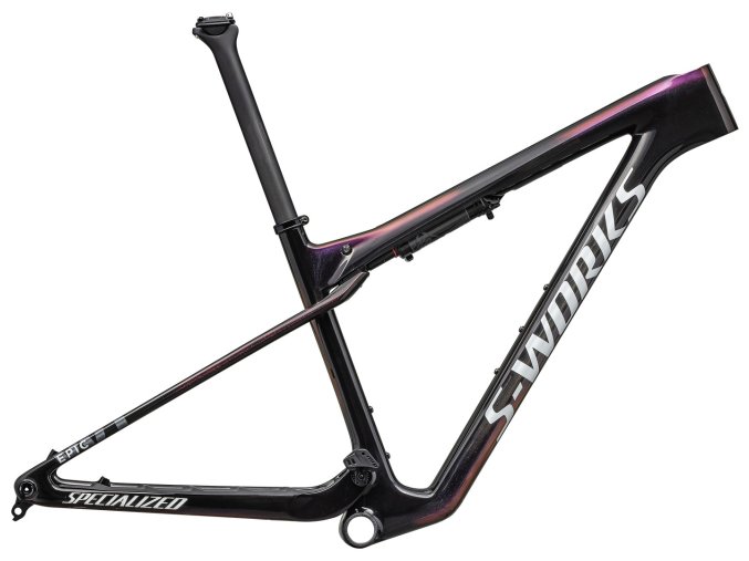 Rámová sada Specialized S-Works Epic WC 2025 Gloss Carbon / Red Pearl / Chameleon Fade 73125 01 EPIC WC SW FRM CARB REiD