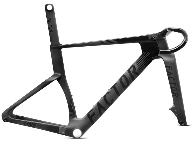 Aero silniční rámová sada Factor ONE Onyx Black
