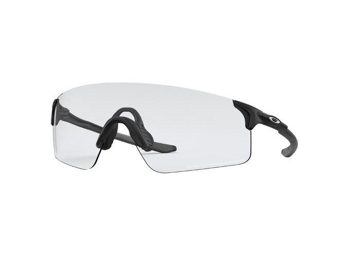 Cyklistické brýle Oakley Evzero Blades Matte Black  Clear To Black Iridium Photochromic Lenses