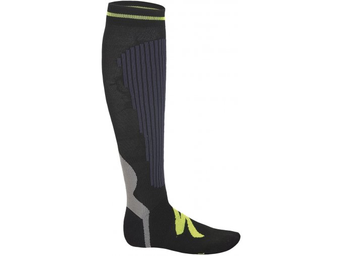 Specialized Graduated Compression Socks  Anthracite/Yellow