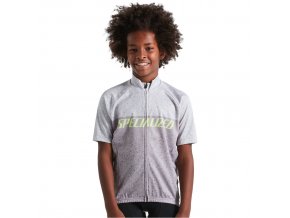 dres dětský specialized apparel rbx comp logo short sleeve jersey kids silver 64022 3913