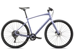 Trekové kolo Specialized Sirrus X 3.0 2024 GLOSS POWDER INDIGO / SATIN REFLECTIVE BLACK LIQUID METAL 92324 74 SIRRUS X 30 PDRNDGO BLK