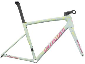 Rámová sada Specialized Tarmac SL8 Pro 2025 Satin Ion Metallic / Sea Foam Strata / Rebel Pink 74925 71 TARMAC SL8 FRMSET IONME