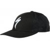 64821 230 APP NEW ERA TRUCKER HAT S LOGO BLK DOVGRY OSFA PLP HERO