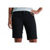 64221 810 APP TRAIL SHORT W LINER WMN BLK S PLP HERO