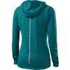 64118 965 APP SHASTA HOODIE WMN BLKTEAL HTHR BACK