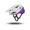 camber mtb helmet ce specialized white dune purple orchid