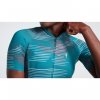 dres dámský specialized apparel sl blur short sleeve jersey women tropical teal 64022 5913 3