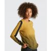 Women's Trail Long Sleeve Jersey  Harvest Gold Spray