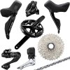 sada shimano 105 r7100 di2 black 12s 50 34