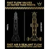 Bezdušové ventilky Peaty's Holeshot Fast Flow  60mm