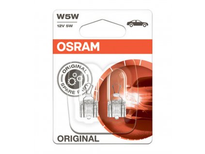 OSRAM Žárovka pomocná W5W 12V 2825-02B