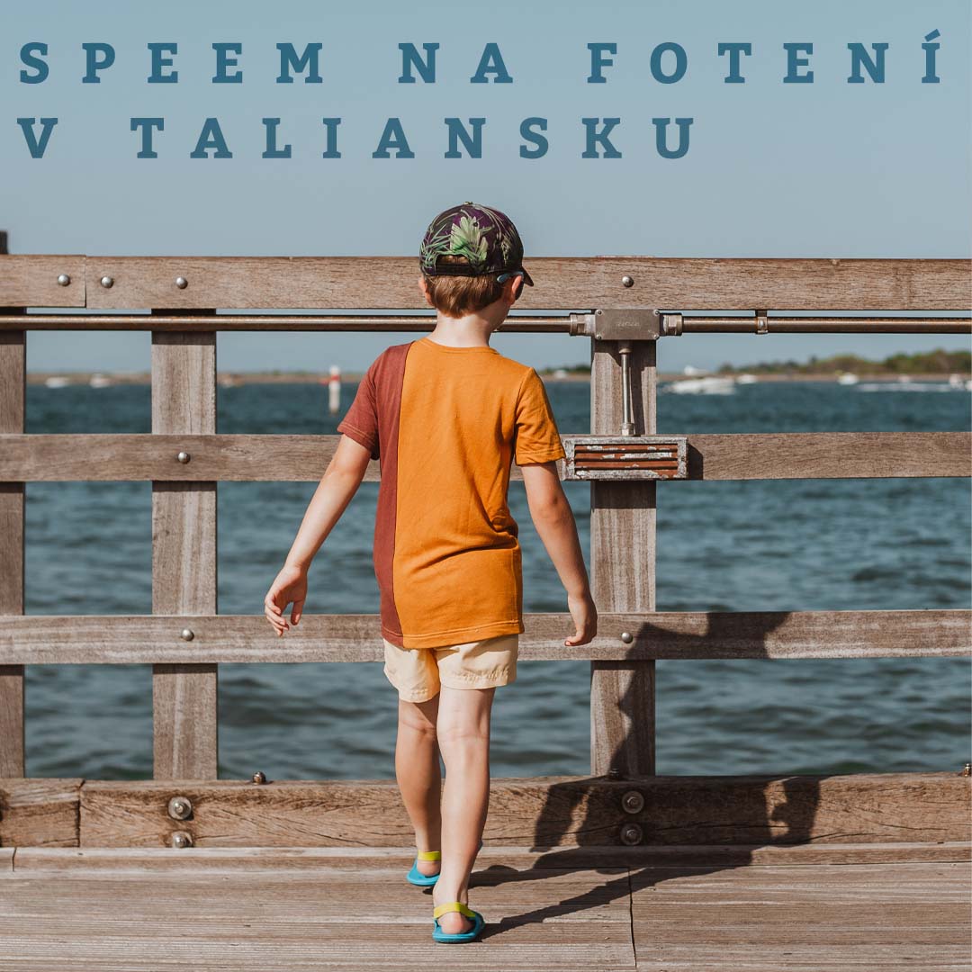 Slovenské detské oblečenie na fotení v Taliansku