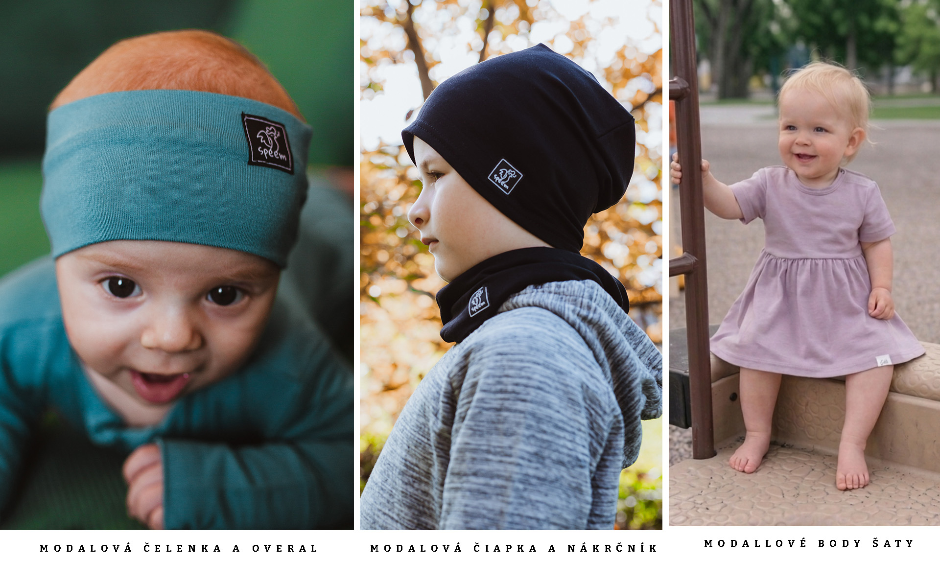 obelčenie pre bábätká z modalu