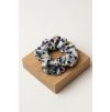 Scrunchie gumička modrý gepard - modal  Scrunchie gumička do vlasov - Ružová modal