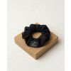 Scrunchie gumička čierna - modal  Scrunchie gumička do vlasov - Čierna modal