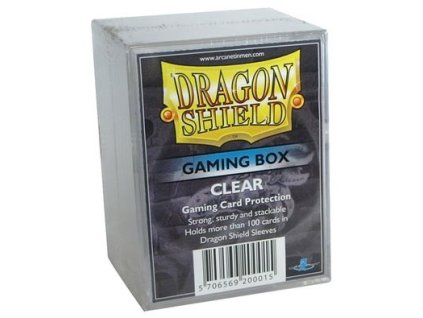 dragon shield gaming box clear 1