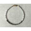 Minerální náramek pyrit labradorit