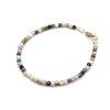 Dámský minerální náramek s Turmalínem Gradient