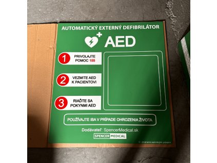 Informacna tabula interier aed defibrilator 3