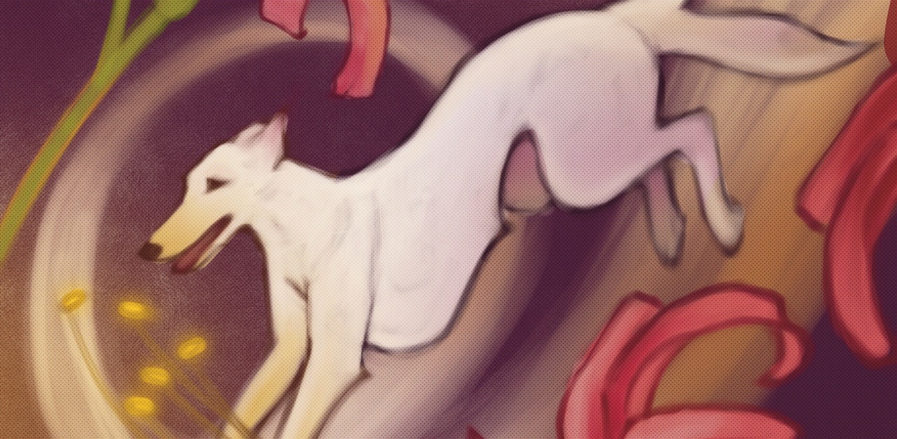 hunting lilies print