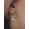 Náušnice EMERALD - Barva Křišťálová