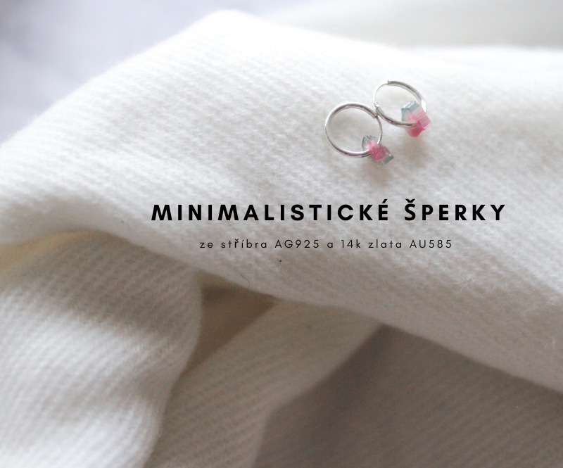 Minimalistické Šperke ze stříbra nebo 14k zlata